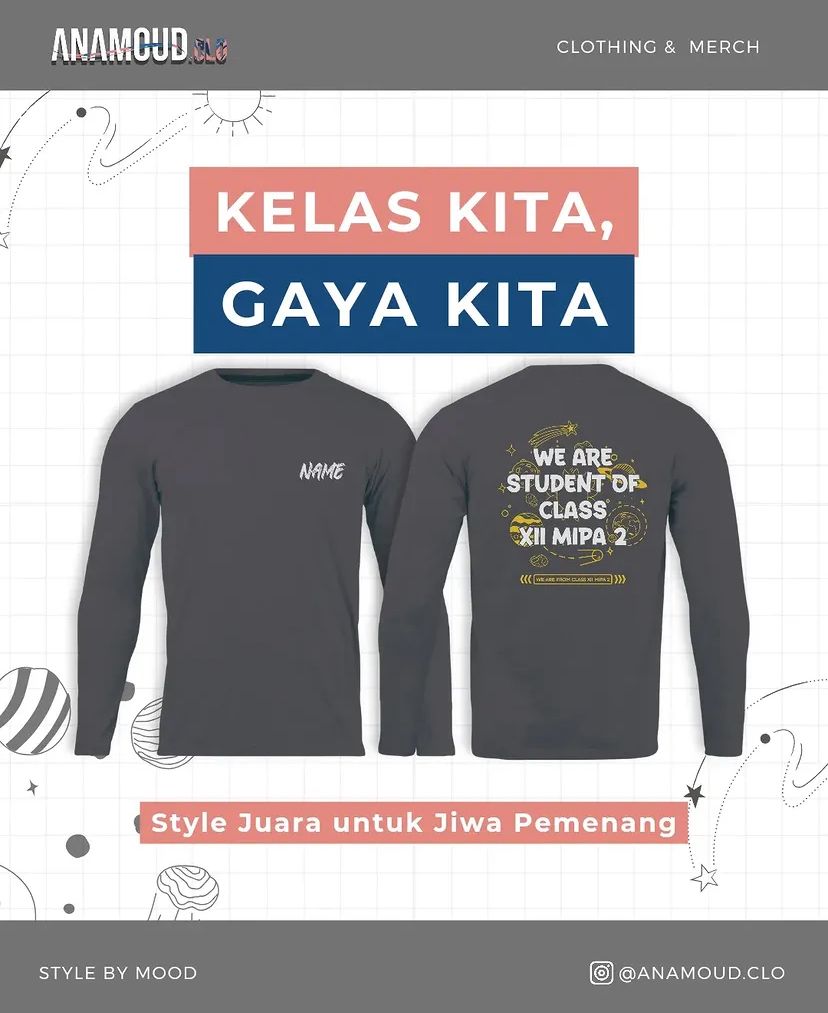 Kaos Cotton Combed 24s L.Panjang